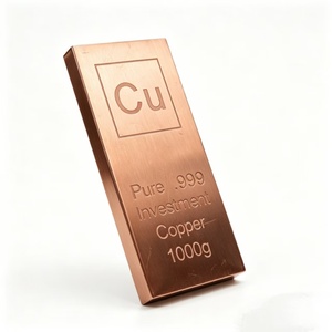 Barra de Cobre de Alta Pureza para Colección, 1000g, Barra de Cobre Antioxidante - Product Image 4