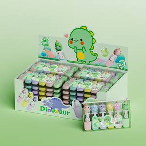 <span class=keywords><strong>Surligneurs</strong></span> portables 6 couleurs-Marqueurs <span class=keywords><strong>de</strong></span> bonbons pastel pour notes d'examen - Product Image 2