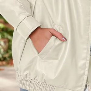 เสื้อแจ็คเก็ตหนังผู้ชาย ระบายอากาศได้ดี เป็นมิตรกับสิ่งแวดล้อม แห้งเร็ว อุ่นสำหรับฤดูหนาว คอตั้ง สไตล์ลำลอง คุณภาพสูง ราคาสมเหตุสมผล - Product Image 1