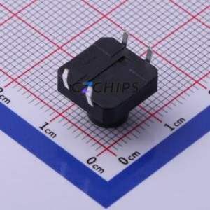TS-1094-A11B3-D1 Tactile Switch Through hole Component (THT)-4P,12x12mm Switch Single Pole Single Throw Round Button 2.5N 12mm - Product Image 2