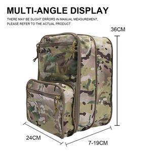 Sac à dos tactique léger pliable en nylon carbone Molle avec camouflage pour la chasse au canard et les activités de plein air - Product Image 6