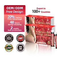Boisson Gain de Poids OEM/ODM Courbée pour l'Amélioration des Hanches, l'Amincissement de la Taille, le Renouvellement Cutané, et la Réduction de la Cellulite et des Vergetures