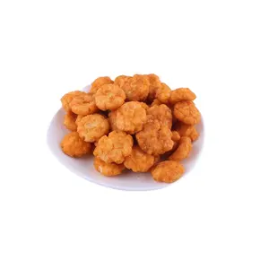 OEM Wholesale Price High Quality Crunchy and Crispy Fried Cheese Rice Crackers with High Nutrition