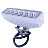 Projecteur LED marin 12V CC pour pont/baie de bateau, barre lumineuse en aluminium de 6,3 pouces, projecteur LED pour bateau