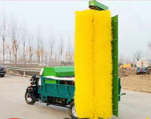 آلة تنظيف السياج بالديزل لمواقع البناء ، درابزين تنظيف الطريق السريع مزدوج الجانب ، درابزين طريق المدينة - Product Image 5