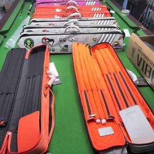 LIZARD Leiseta Rainbow Series Pool Cue Case,7 Holes Large Capacity Genuine Cowhide Fashion Colorful Multi‑Hole Billiard Cue Bag - Product Image 5