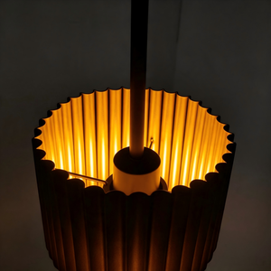 <b>Black</b> Gold Pendant <b>Light</b> Metal Chandelier Cylinder Hanging Lamp Modern European Ceiling Lighting for Hotel Home - Product Image 2