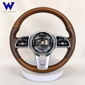 Adecuado para Mercedes Benz Clase A, B, E, G, GLA, CLA, GLC, GLS, GLE, Clase C, W205, W204, Modelo Antiguo, Placa Direccional <span class=keywords><strong>de</strong></span> Madera <span class=keywords><strong>de</strong></span> Melocotón Nueva y Mejorada - Product Image 1