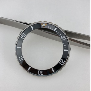 Prix d'usine SKX007 38mm Insert de lunette en céramique noire inclinée - Product Image 4