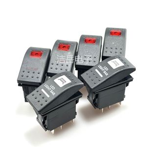 Interrupteur à bascule électronique HaoYue 12V-24V étanche avec barre lumineuse LED pour camping-car, véhicule tout-terrain, yacht, modification - Product Image 3