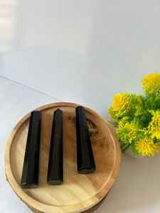 ไม้กายสิทธิ์คริสตัลสีดำแบบออบซิเดียนเครื่องมือบำบัดจากฮวงจุ้ยธรรมชาติสำหรับการบำบัดด้วยพลังงานจากเรกิ - Product Image 4