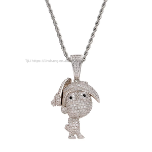 Collar con Colgante de Niño de Dibujos Animados, Joyería con Dije de Personaje para Niños y Adultos - Product Image 4