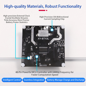 Contador de Coulomb XY-BT13L 30A, Unidad de Gestión y Protección de Carga y Descarga de Baterías de Litio Totalmente Automática - Product Image 5