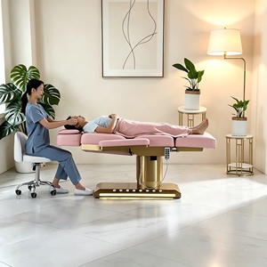 <span class=keywords><strong>Table</strong></span> de massage hydraulique esthétique, fauteuil inclinable réglable pour extensions de cils, <span class=keywords><strong>table</strong></span> d'examen esthétique pour spa thaïlandais - Product Image 2