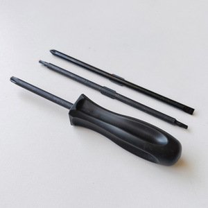 Dual Purpose Screwdriver Set Ph2 Sl6 T20 T25 T30 T40 Magnetic Metric 6 In 1 With Single Color Handle - Product Image 1