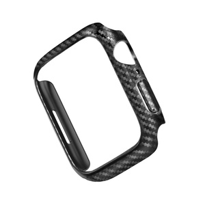 Coque pour <span class=keywords><strong>Apple</strong></span> <span class=keywords><strong>Watch</strong></span> 7 8 45mm 41mm 44mm <span class=keywords><strong>40mm</strong></span> 38mm Protecteur d'écran en fibre de carbone Bord pare-chocs IWatch 4 5 <span class=keywords><strong>SE</strong></span> 6 Accessoires - Product Image 4