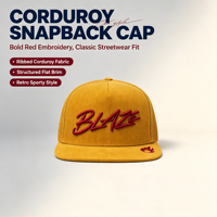 Casquette Trucker en Velours Côtelé Personnalisée avec Broderie 3D, Style Rétro, en Maille, pour Usage Quotidien – Vente en Gros Usine