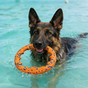 Offre Spéciale : Anneau de traction pour chien en mousse EVA de 19,5 cm, personnalisable, jouet interactif résistant aux morsures pour animaux de compagnie, pour la dentition, le mastication et le tirage - Product Image 5