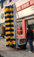 Nettoyeurs de voitures électriques mobiles spécialement conçus pour les autobus et les autocars, capable de nettoyer efficacement différents types d'autobus.