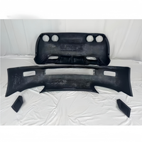 Pare-chocs avant et arrière en fibre de verre Z06 compatibles avec les modèles Chevrolet Corvette C6 2005-2013.