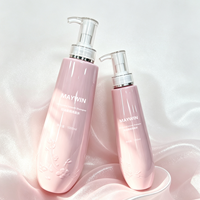 Bouteille de conditionneur pour animaux de compagnie 500ml 1000ml Forme ovale pour usage en salon avec pompe à verrouillage