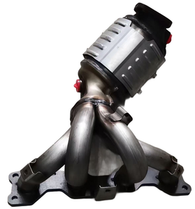 Fábrica Yueyang Suministra Sistema de Escape Automotriz de Alta Calidad y Bajo Precio EuroIV 400CPSI, Convertidor Catalítico de Gasolina de Acero Inoxidable - Product Image 4