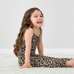 ชุดจั๊มสูทเด็กเล็ก ชุดนอนเด็กทำจากใยไผ่ ชุดนอนเด็กผู้หญิงผ้าฝ้ายนุ่ม ชุดนอนเด็กผู้หญิงผ้าโมดอล ชุดลำลอง - Product Image 3