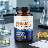 Dropshipping Capsules d'huile de poisson OMEGA 3, Complément alimentaire et de santé à base de plantes