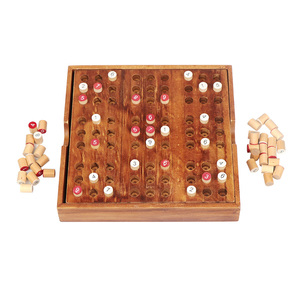 Bằng Gỗ Não Teaser <span class=keywords><strong>Sudoku</strong></span> Đồ Chơi Brain Teaser Trẻ Em Cổ Điển Chơi Học Tập Giáo Dục Logic Bằng Gỗ Hội Đồng Quản Trị Trò Chơi <span class=keywords><strong>Sudoku</strong></span> Cho Trẻ Em - Product Image 1