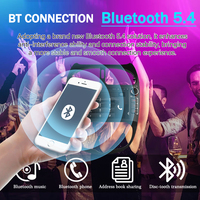 Autoradio Android 15 7 pouces pour Peugeot 206, avec CarPlay sans fil et Android Auto, WiFi, DSP, BT, GPS, navigation, lecteur multimédia pour voiture