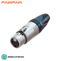 Connecteurs audio NC3FXX 3p pour NEUTRIK NC3FXX, prise femelle XLR 3 broches équilibrée, connecteurs de haute qualité