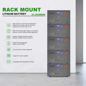 Nouvelle arrivée Batterie solaire LiFePO4 48V 900Ah à compartiments séparés IP65 45kWh 10kW/20kW Matériel au phosphate de fer et de lithium Conteneur de stockage d'énergie - Product Image 5