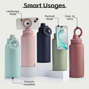 Custom Logo Outdoor Bestseller Custom Double-Layer Insulated Stainless Steel Water <b>Bottle</b> Vacuum <b>Thermos</b> <b>Bottle</b> - Product Image 3