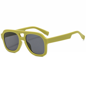 Gafas de Sol Personalizadas Sunway Eyewear con Logotipo de Diseñador, Doble Puente, Estilo Vintage Clásico para Hombre, Protección UV400 - Product Image 2