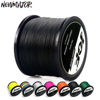 Ligne de pêche tressée JOF 150m 8 brins en PE 0.128-0.47mm 13-110LB Multicolore Super résistante Multifilament Eau douce et salée