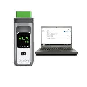 车载诊断工具VXDIAG VCX SE全14软件，配有2TB硬盘和二手笔记本电脑，可供14个汽车品牌使用