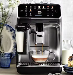 Máquina de <span class=keywords><strong>Espresso</strong></span> Semiautomática a Precio de Fábrica, <span class=keywords><strong>Cafetera</strong></span> Cappuccino de un Botón, Pantalla Táctil, Capacidad de 40 Oz, Ahorro de Energía para el Hogar - Product Image 4