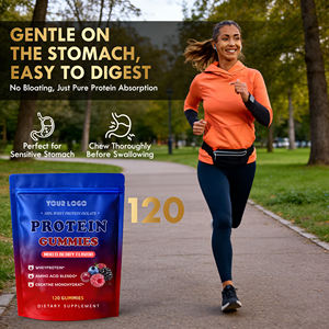 Complément Nutritionnel Sportif Personnalisé OEM : Gommes de Protéines de Lactosérum avec Acides Aminés et Créatine pour l'Énergie et l'Entraînement Musculaire - Product Image 5