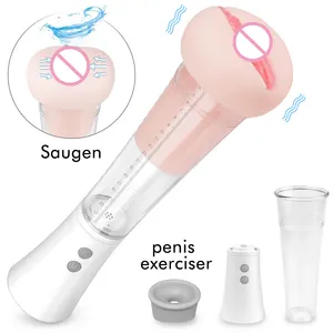 S-hande artificial vagina sex toys pussy automatic penis massage machine adult pour hommes se masturber for men masturbating