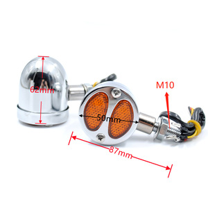 Luz Intermitente para Motocicleta, Luz de Freno LED para Motocicleta, Mini Luces de Conducción para Motocicleta, Repuestos de Moto - Product Image 4