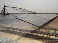 Système d'irrigation pivot central à énergie solaire avec moteur à courant continu de 10 à 100 ha