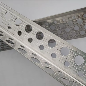 Commercio all'ingrosso della fabbrica di <span class=keywords><strong>alluminio</strong></span> ad angolo guardie perline con maglia in fibra di vetro per protettori e bordatura - Product Image 4