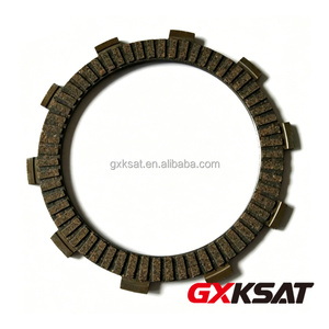 Disque d'embrayage en caoutchouc sur base papier GXKSAT pour moto CBX250 Twister XL250 NX400 Fazer <span class=keywords><strong>250</strong></span> Lander <span class=keywords><strong>250</strong></span> <span class=keywords><strong>XT</strong></span>/TDM225 - Product Image 2