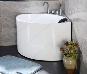 Belecobespoke — <span class=keywords><strong>baignoire</strong></span> de trempage profonde, <span class=keywords><strong>douche</strong></span> d'angle <span class=keywords><strong>combinée</strong></span>, autoportante, pour petites salles de <span class=keywords><strong>bain</strong></span> - Product Image 5