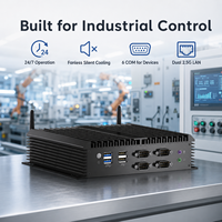 Mini PC Industrial Dual Lan Sin Ventilador, Intel I7-8550U I7-1165G7, Windows 11, USB3.0*4