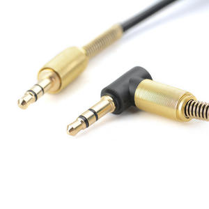 <span class=keywords><strong>Cable</strong></span> de Audio <span class=keywords><strong>Coaxial</strong></span> macho a macho de 3,5mm <span class=keywords><strong>para</strong></span> coche, chaqueta de PVC, <span class=keywords><strong>Cable</strong></span> de conexión auxiliar retráctil de resorte <span class=keywords><strong>para</strong></span> teléfonos móviles, micrófonos, coches - Product Image 4
