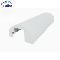 Abri de stockage en tube galvanisé, tente d'entrepôt en PVC pour le stockage d'équipements d'ingénierie, fournisseur de tentes de stockage