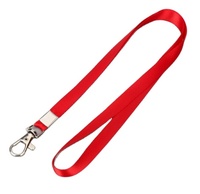 Porte-badge rétractable brodé imprimé coloré et résistant, avec cordon de cou pour carte d'identité, lanières de sublimation personnalisables avec logo