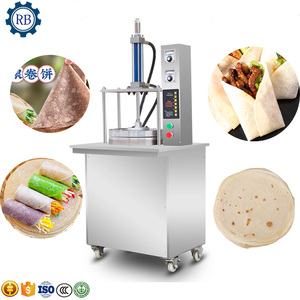 Máquina automática para hacer tortillas Roti/Chapatti/ Pakistan de harina de alta capacidad, máquina para hacer rollos de pollo mexicano - Product Image 4