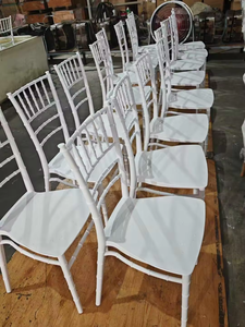 Toptan otel sandalye olaylar altın açık oturma Metal ziyafet düğün <span class=keywords><strong>Tiffany</strong></span> ile Mariage sandalyeler yastık - Product Image 5